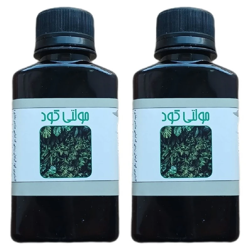 کود مایع مولتی کود مدل life drop حجم 110 میلی لیتر بسته 2 عددی