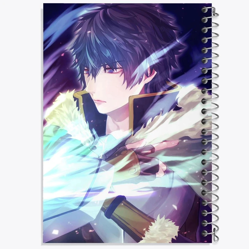 دفتر نقاشی 50 برگ خندالو مدل نائوفومی انیمه ظهور قهرمان سپر کد 15969