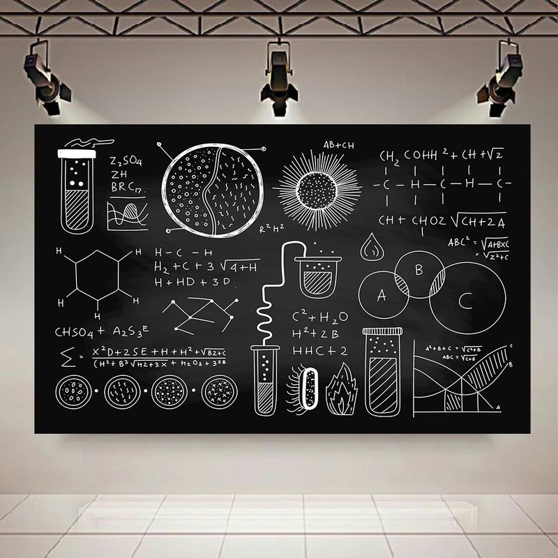 تابلو شاسی مخمل طرح زیست شیمی مدل فرمول کد AR31286