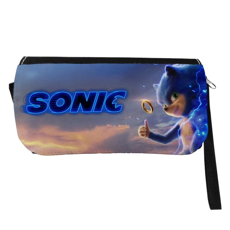 جامدادی مدل دوزیپ طرح سونیک خارپشت کد NI871