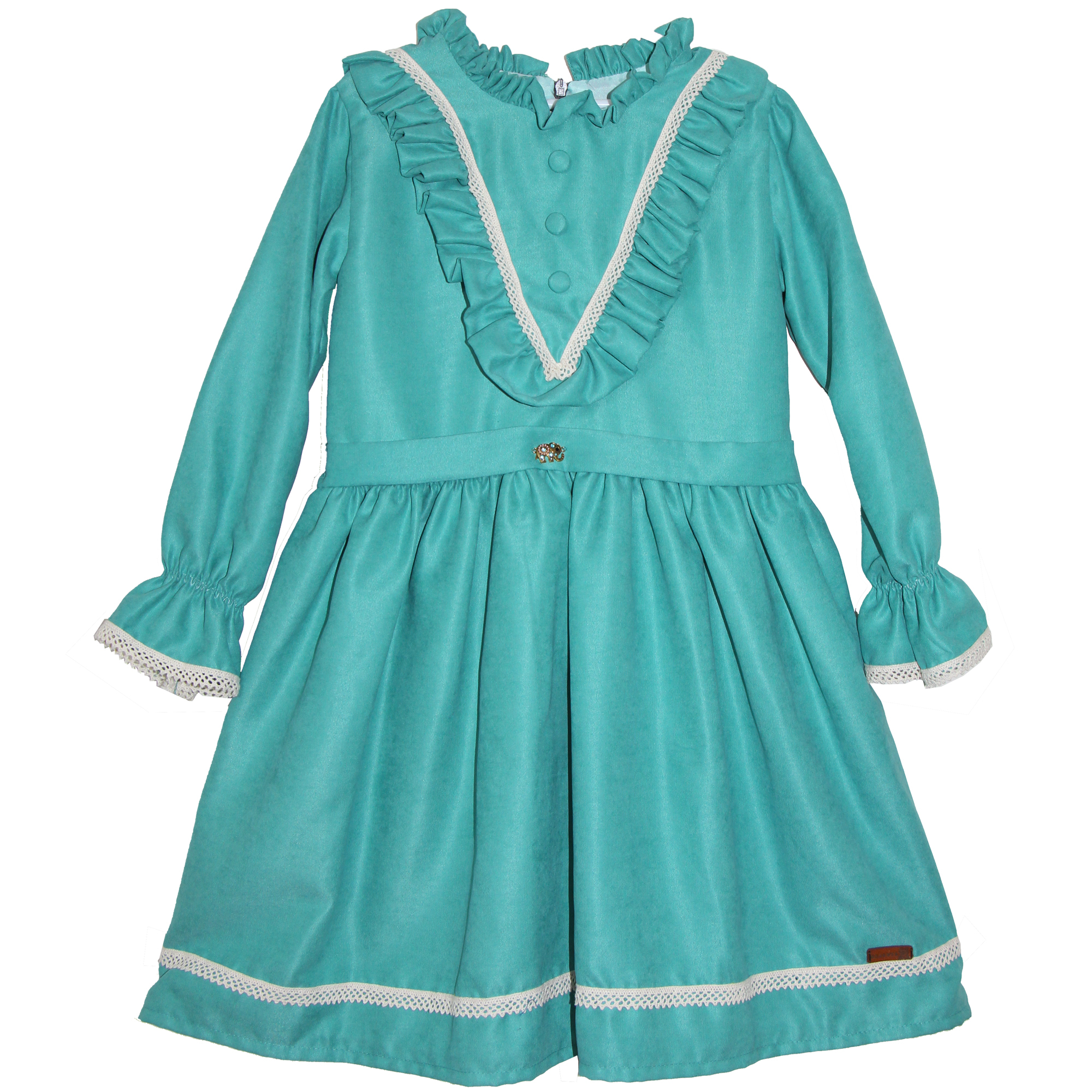 پیراهن دخترانه نازانتا مدل مگنولیا 103