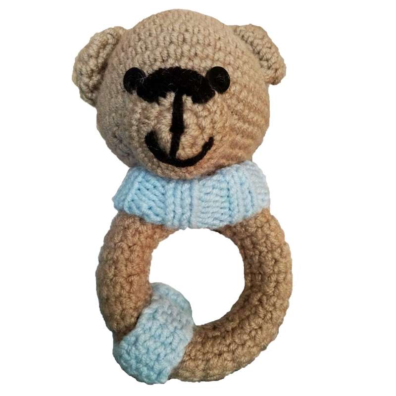 عروسک بافتنی مدل خرس کد N05