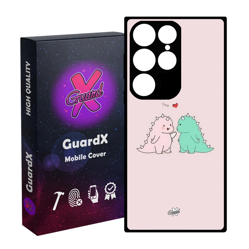 کاور گارد ایکس طرح عشق مدل Glass10653 مناسب برای گوشی موبایل سامسونگ Galaxy S24 Ultra