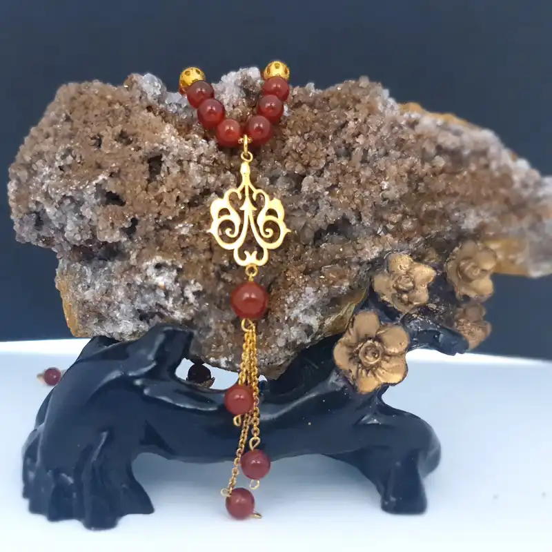 نیم ست نقره زنانه مدل اسلیمی دستساز 43453