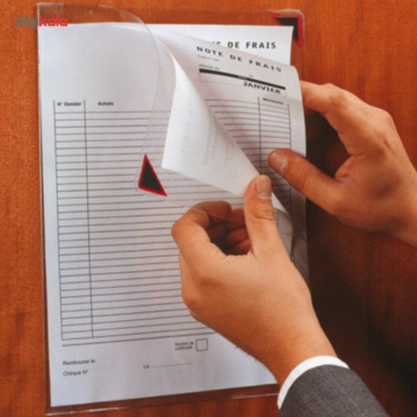 کاور چسبی کاغذ A4 تاریفولد مدل Kang Easy Clic - بسته 5 عددی