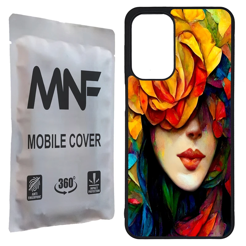 کاور ام ان اف طرح  نقاشی پرتره کد P-058 مناسب برای گوشی موبایل سامسونگ Galaxy A23 / A23 5G