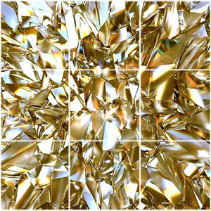    تایل سقفی مدل طلائی کد 1400-9 سایز 60x60 سانتی متر مجموعه 9 عددی