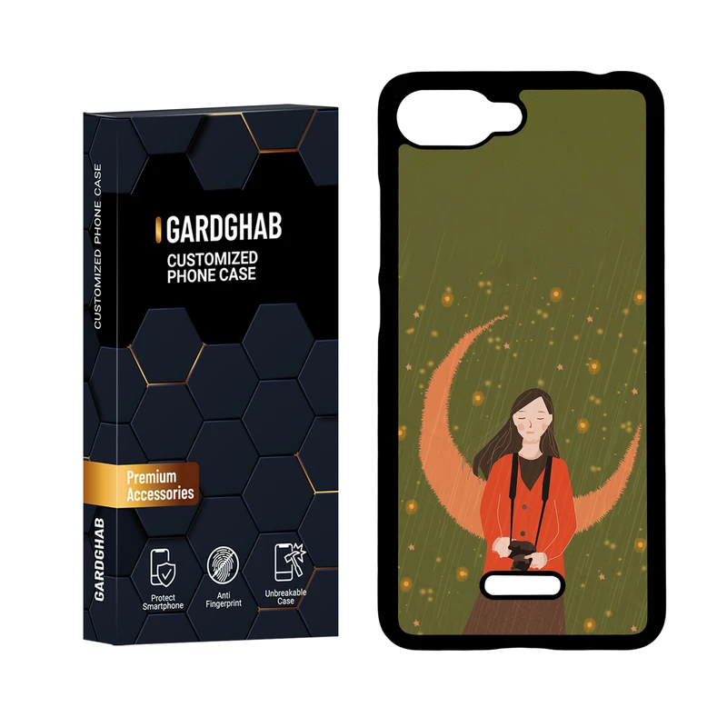 کاور گارد قاب مدل دور ژله ای دخترانه مناسب برای گوشی موبایل شیائومی Redmi 6A