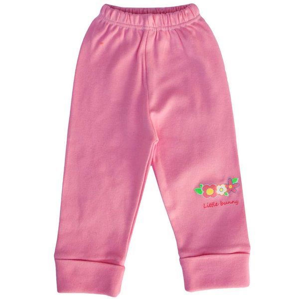 شلوار نوزادی آدمک مدل Little Rabbit Pink شلوار نوزادی آدمک مدل Little Rabbit Pink