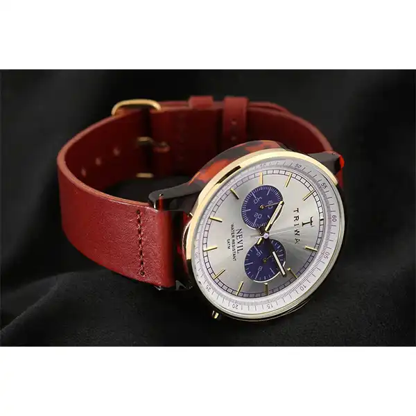 ساعت مچی عقربه ای تریوا مدل فیس نویل