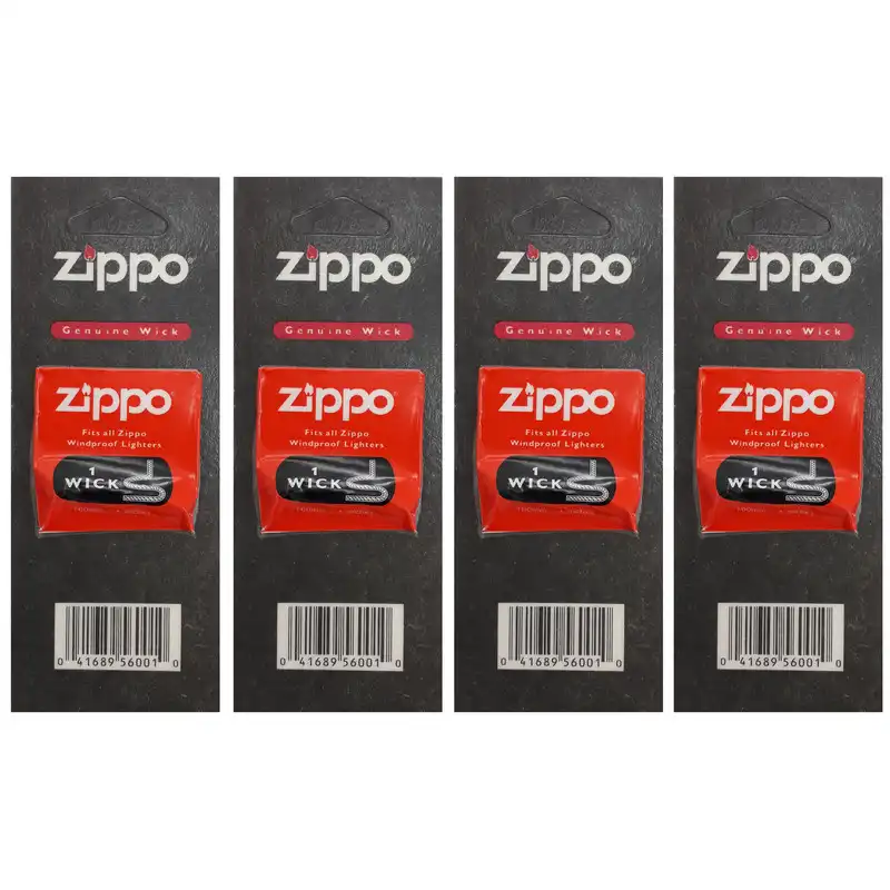 فیتیله فندک زیپو مدل ORIGINAL WICK بسته 4 عددی