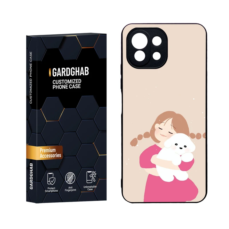 کاور گارد قاب مدل دورژله ای دخترانه مناسب برای گوشی موبایل شیائومی Mi 11 Lite 4G / 5G