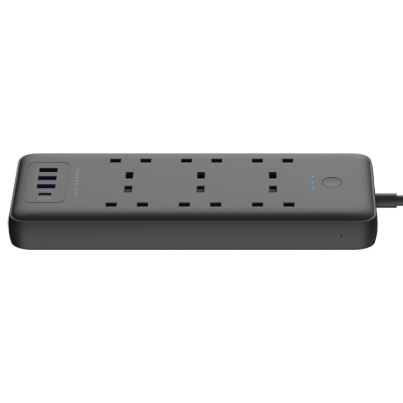 چندراهی برق پاورولوجی مدل هوشمند Multi-Port Smart Power Strip PD 30W