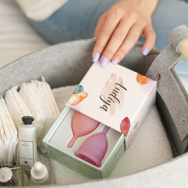 کاپ قاعدگی آندیا مدل  Double مجموعه 2 عددی