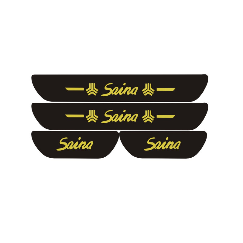 برچسب پارکابی خودرو کد SNG1  مناسب برای ساینا بسته 4 عددی