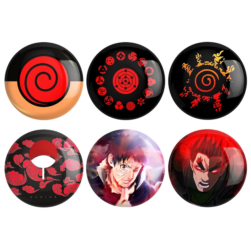 مگنت خندالو مدل انیمه ناروتو کد 441B مجموعه 6 عددی