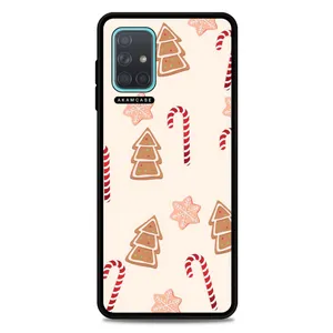 AKAM AMC-WSGA71-CHRISTMAS-6 Cover For Samsung Galaxy A71