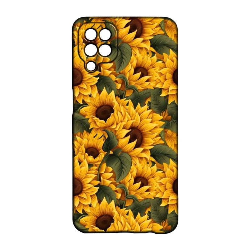 کاور طرح گل کد 315 مناسب برای گوشی موبایل سامسونگ Galaxy A12 / M12 / F12