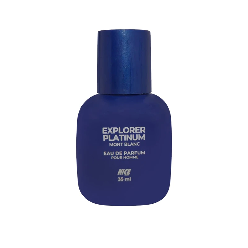 عطر جیبی مردانه نایس پاپت مدل Explorer Platinum mont blanc با رایحه گرم حجم 35 میلی‌لیتر