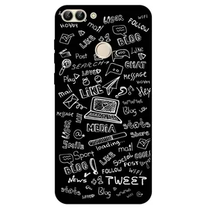 Megafone Social Media 1898 Cover For Huawei Nova 2