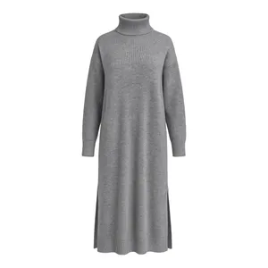 پیراهن بافتنی یقه اسکی زنانه مدل Umber کد M5505