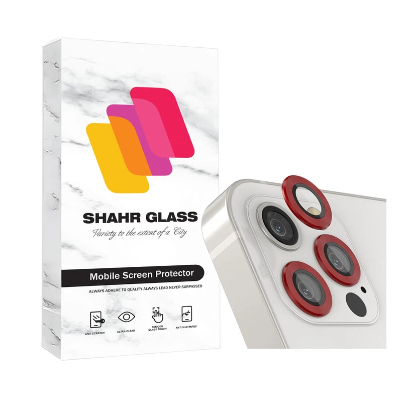 محافظ لنز دوربین شهر گلس مدل RINGISLSH مناسب برای گوشی موبایل اپل iPhone 12 Pro / 11 Pro Max / 11 Pro