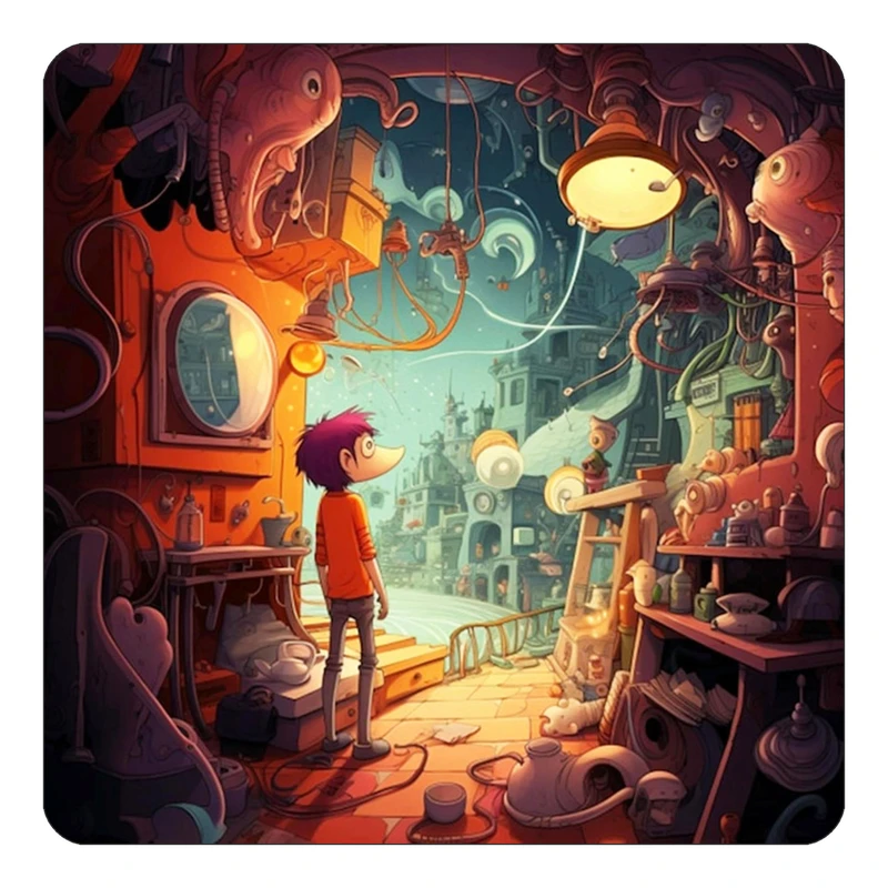 مگنت کاکتی طرح شازده کوچولو مدل mp36257