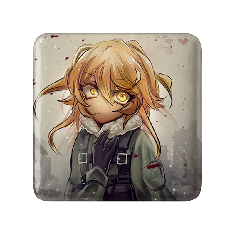 مگنت خندالو طرح تانیا انیمه یوجو سنکی مدل مربعی کد 34705