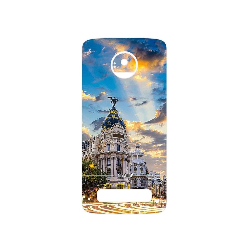 برچسب پوششی ماهوت مدل City of Madrid مناسب برای گوشی موبایل موتورولا Moto Z
