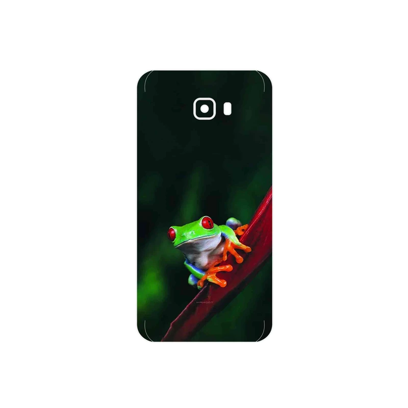 برچسب پوششی ماهوت مدل Frog مناسب برای گوشی موبایل سامسونگ Galaxy C7 Pro