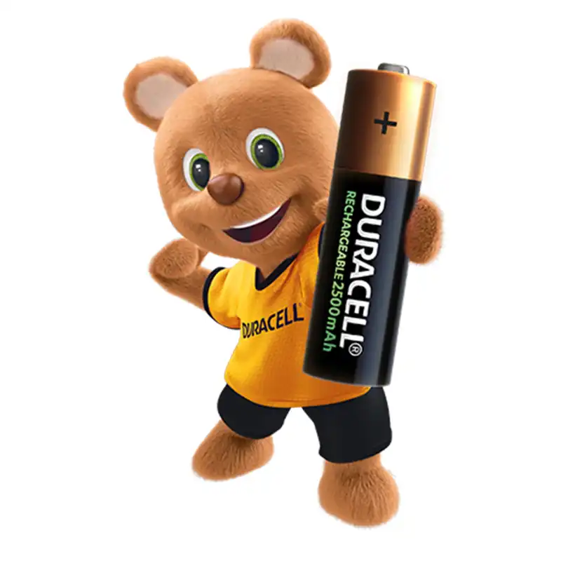 باتری قلمی قابل شارژ دوراسل مدل 1016028 بسته 2 عددی