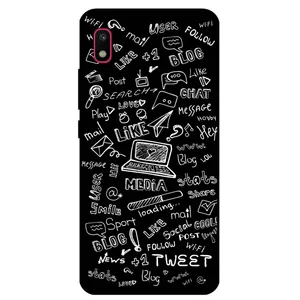 Megafone Social Media 1898 Cover For Samsung Galaxy A10 E