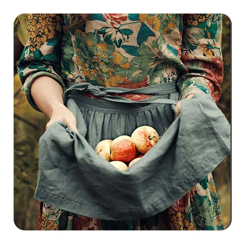  مگنت طرح بانو و سیب پاییزی کد wmg676