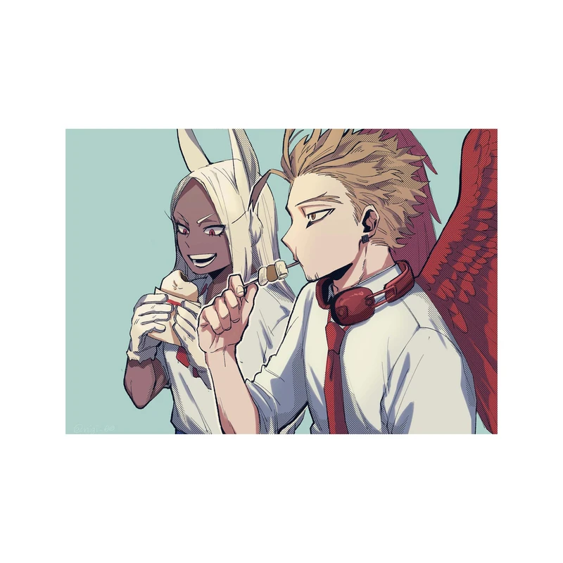 استیکر لپ تاپ و موبایل مدل انیمه مدرسه قهرمانان من رومی اوساگیاما My Hero Academia Rumi Usagiyama کد 4032