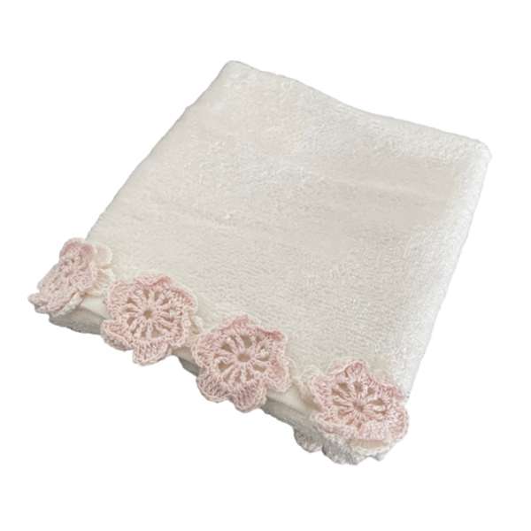 حوله دستی انگلیش هوم مدل Crochet  سایز 30×45 سانتی متر