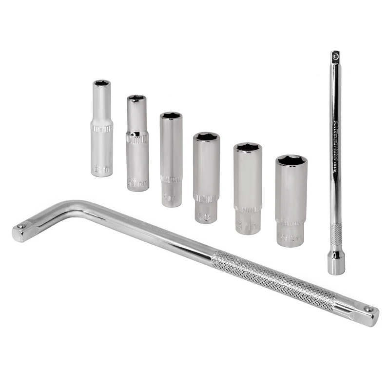 آچار بکس و سری بکس مدل ART-BSHL-8PCS- مجموعه 8 عددی