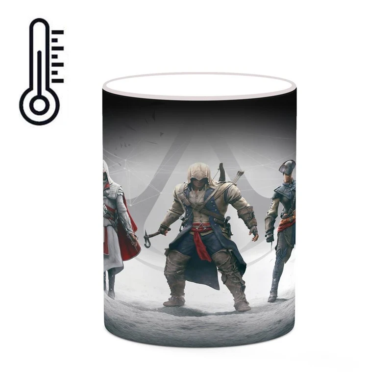 ماگ حرارتی کاکتی مدل بازی اساسینز کرید Assassin's Creed کد mgh27500