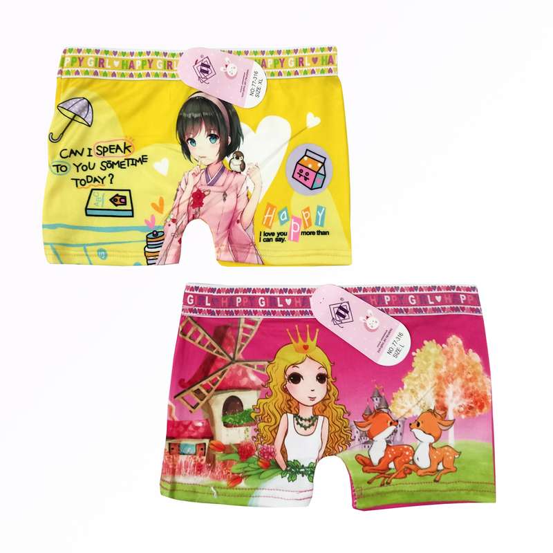 شورت دخترانه مدل دختر کد 001 مجموعه 2 عددی