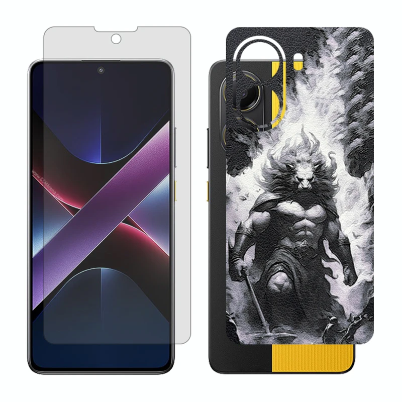 محافظ صفحه نمایش شفاف گلس مدل Together مناسب برای گوشی موبایل شیائومی Poco X7 Pro به همراه برچسب پوششی