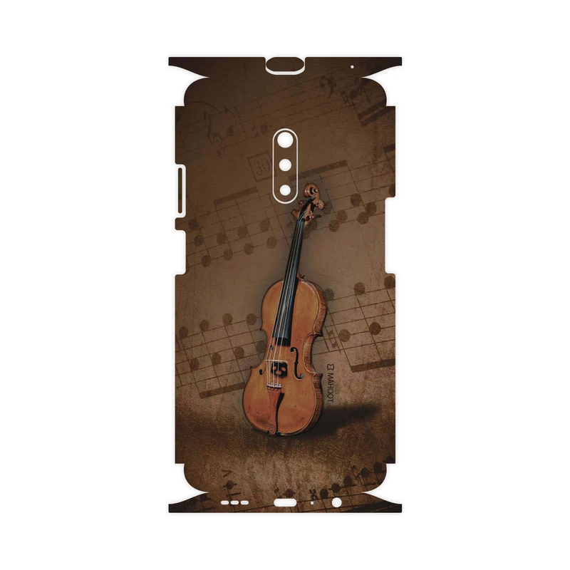 برچسب پوششی ماهوت مدل Violin-Instrument-FullSkin مناسب برای گوشی موبایل اپو Realme X