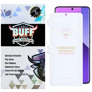  Buff Hydrogel-G Glass Screen Protector For Xiaomi Redmi Note 13 Pro Plus/ Mi 12 Pro/ Galaxy A71