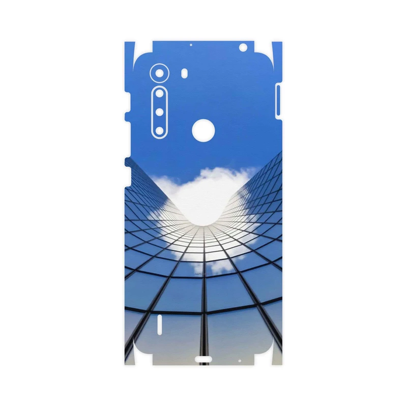برچسب پوششی ماهوت مدل Glass skyscraper-FullSkin مناسب برای گوشی موبایل موتورولا One Fusion