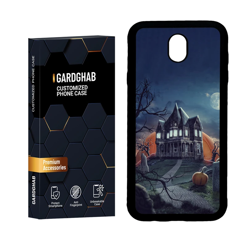 کاور گارد قاب مدل دور ژله ای هنری مناسب برای گوشی موبایل سامسونگ Galaxy J5 Pro
