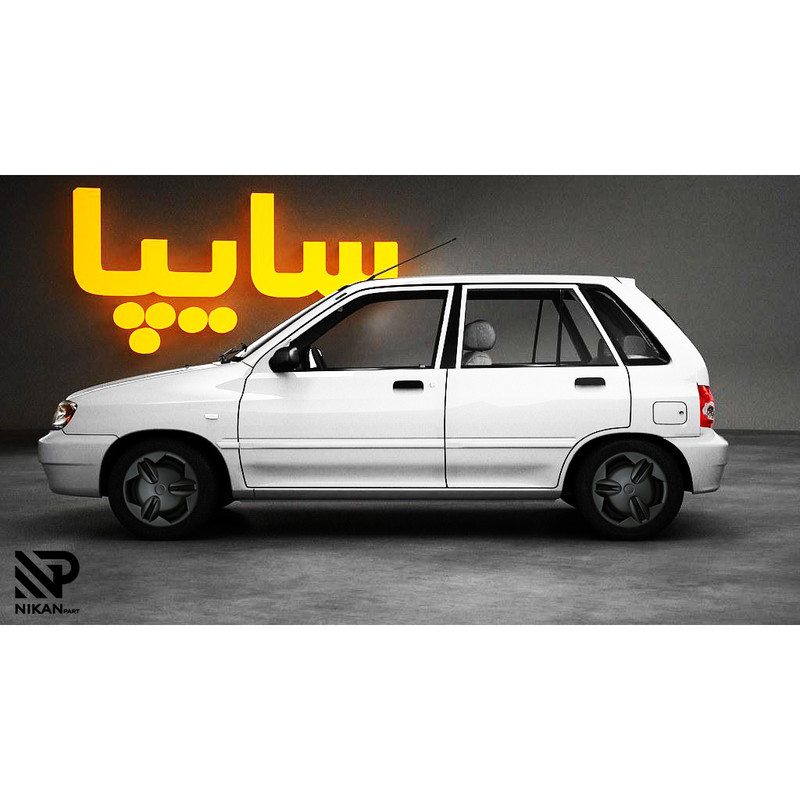 قالپاق چرخ تی پی ای مدل ِPRD-B04 سایز 13 اینچ مناسب برای پراید بسته 4 عددی