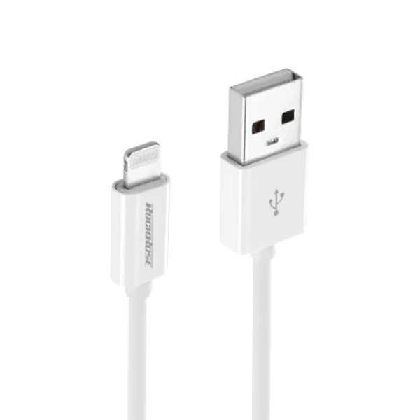 کابل تبدیل USB به لایتنینگ راک رز مدل Zeta AL طول 1 متر 
