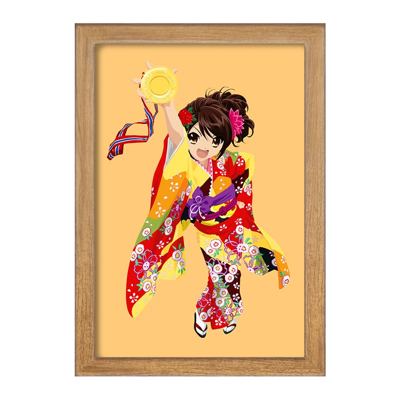 تابلو خندالو مدل هاروهی انیمه ناپدید شدن هارومی سوزومیا The Disappearance of Haruhi Suzumiya  کد 23161