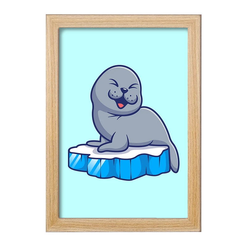 تابلو خندالو مدل حیوانات بامزه فک کد 29724