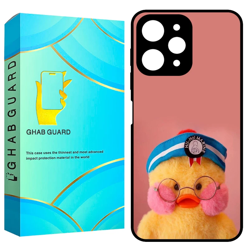 کاور قاب گارد طرح جوجه اردک مدل GCHPR12 مناسب برای گوشی موبایل شیائومی Redmi 12 4G / Redmi 12 5G / Poco M6 Pro 5G