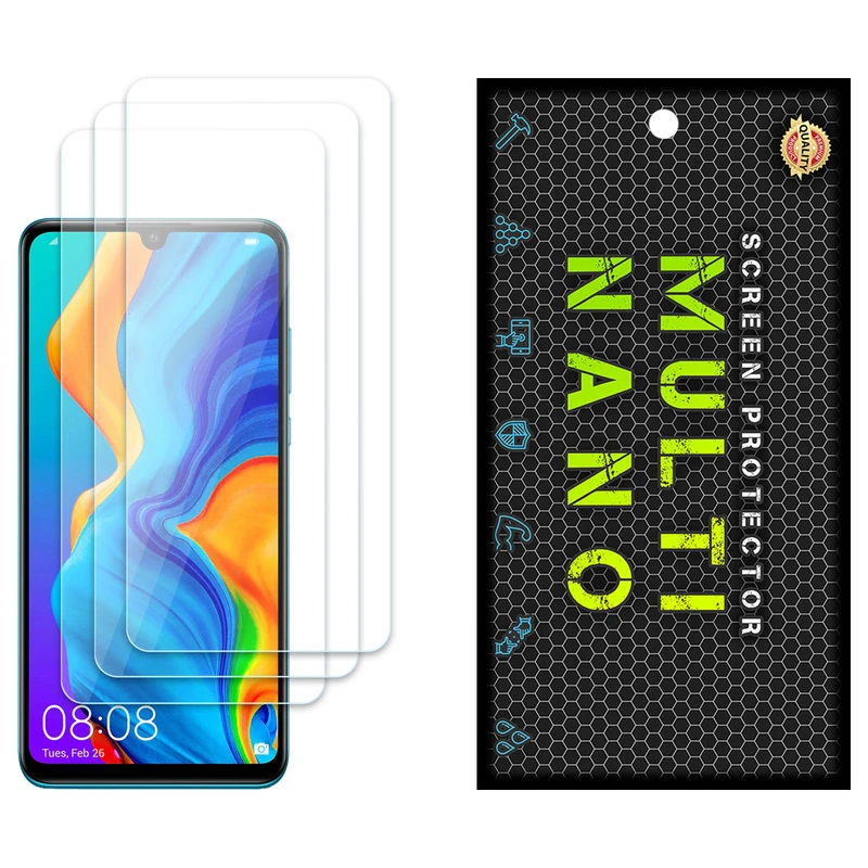 محافظ صفحه نمایش مولتی نانو مدل X-S3N مناسب برای گوشی موبایل هوآوی P30 Lite بسته سه عددی