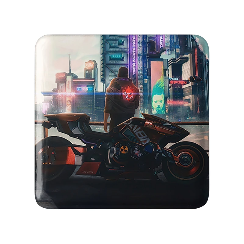 پیکسل خندالو طرح وی سایبر پانک  مدل مربعی کد 30558